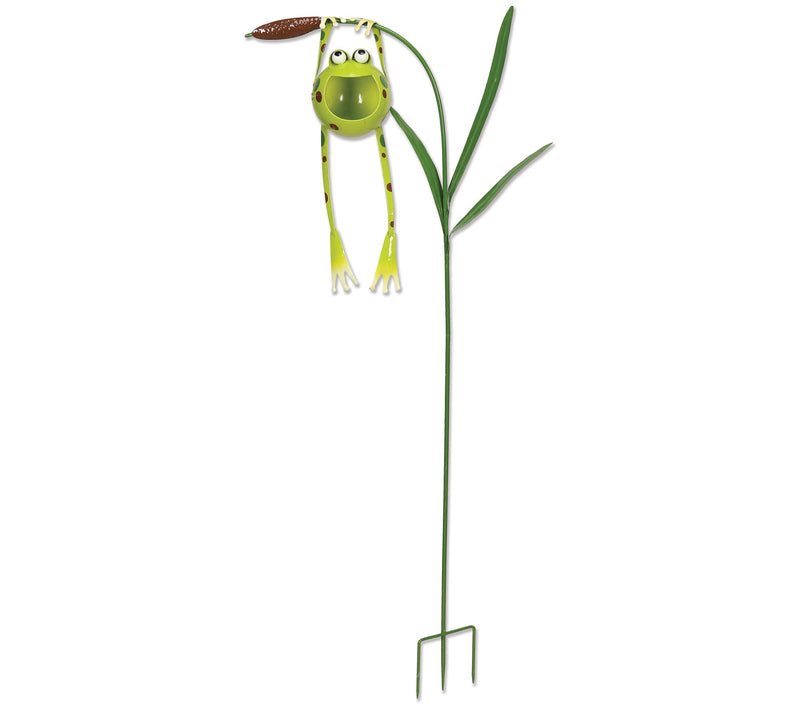SVD 48" Froggy Solar Garden Stake — View 3