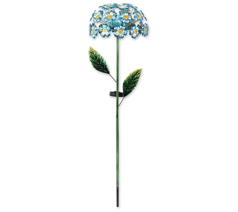 SVD 42.5" Blue Hydrangea Garden Stake — View 3