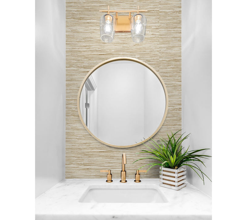 Stacy Garcia Home Grasscloth Peel-and-Stick Wallpaper Roll — View 8