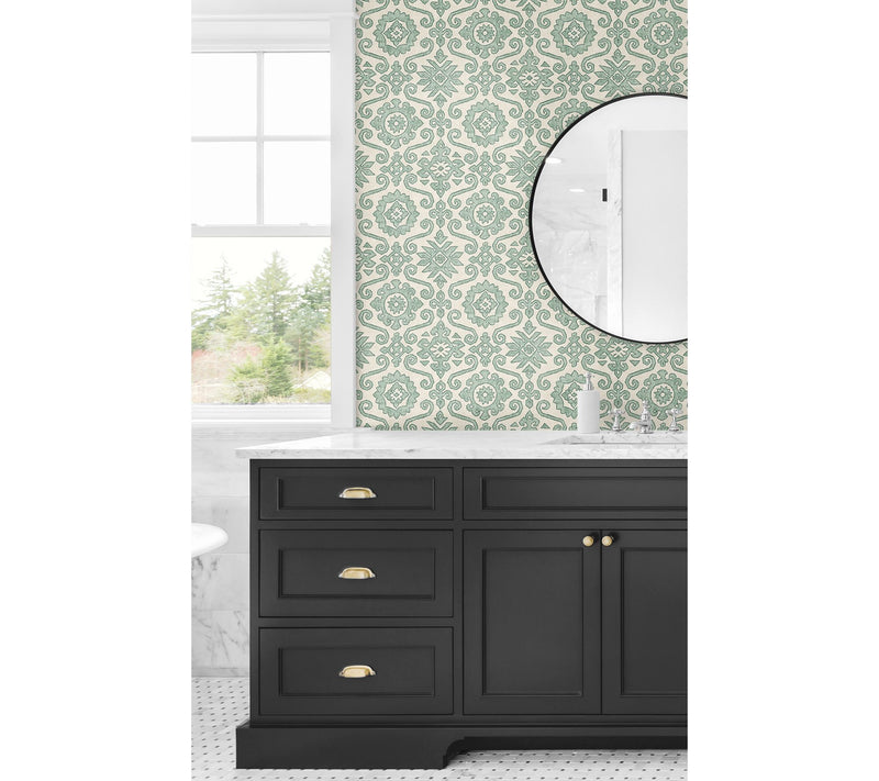 Stacy Garcia Home Augustine Peel-and-Stick Wallpaper Roll — View 9