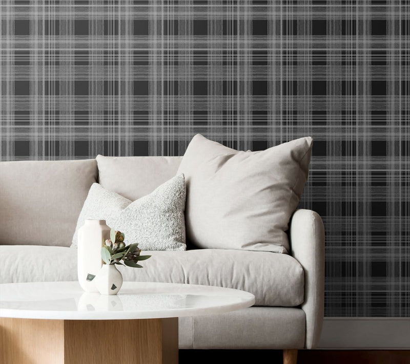 Stacy Garcia Home Rad Plaid Peel-and-Stick Wallpaper Roll — View 3