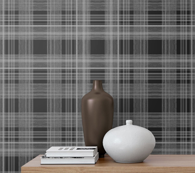 Stacy Garcia Home Rad Plaid Peel-and-Stick Wallpaper Roll — View 11