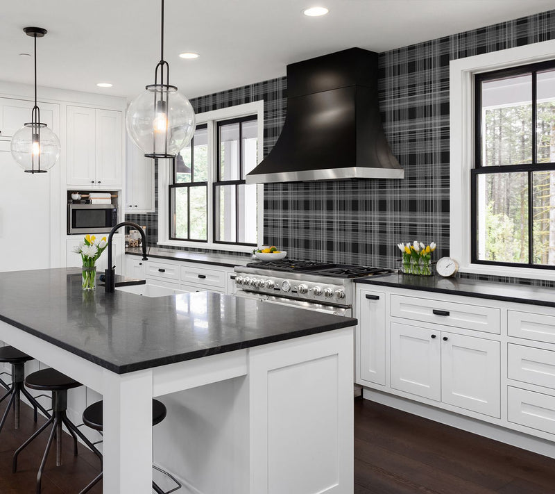 Stacy Garcia Home Rad Plaid Peel-and-Stick Wallpaper Roll — View 8