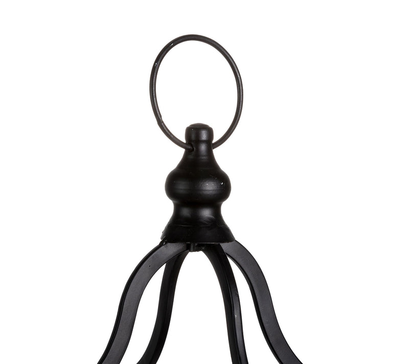 Glitzhome Modern Farmhouse Open Scroll Lantern - Medium — View 4