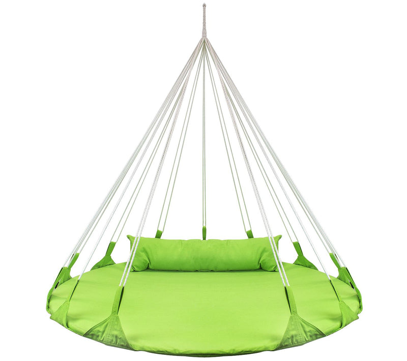 Sorbus Double Hammock Hanging Swing Nest - Green — View 6