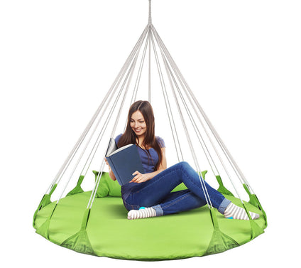 Sorbus Double Hammock Hanging Swing Nest - Green