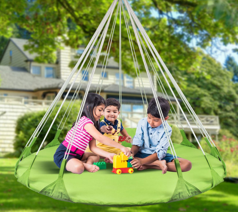 Sorbus Double Hammock Hanging Swing Nest - Green — View 4