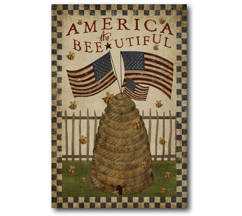 Courtside Market America The Beautiful 12" x 18" Canvas — View 3