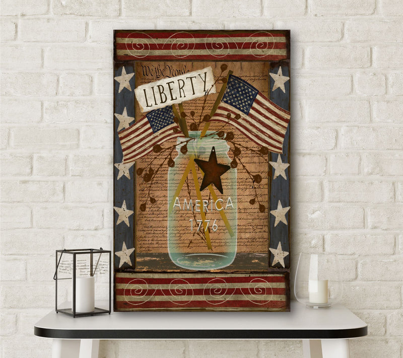 Courtside Market Liberty Mason 12" x 18" Canvas — View 7