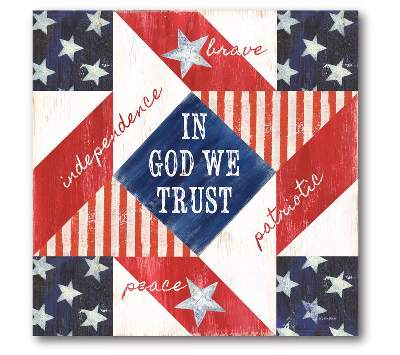 Courtside Market Patriotic 24" x 24" Canvas — Main view