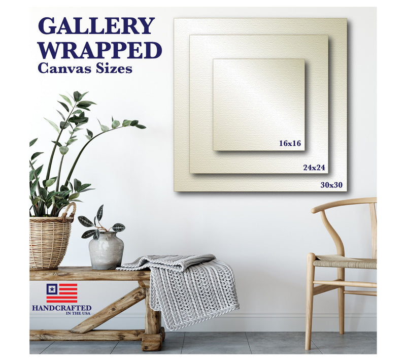Courtside Market Flag Star I 16" x 16" Canvas — View 4