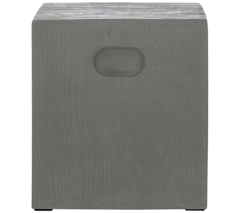 Safavieh Cube Indoor/Outdoor Modern Concrete Ac cent Table — View 3