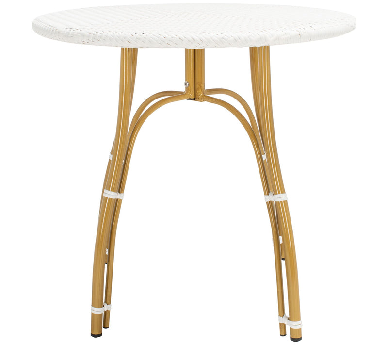 Safavieh Kylie Rattan Bistro Table — View 5