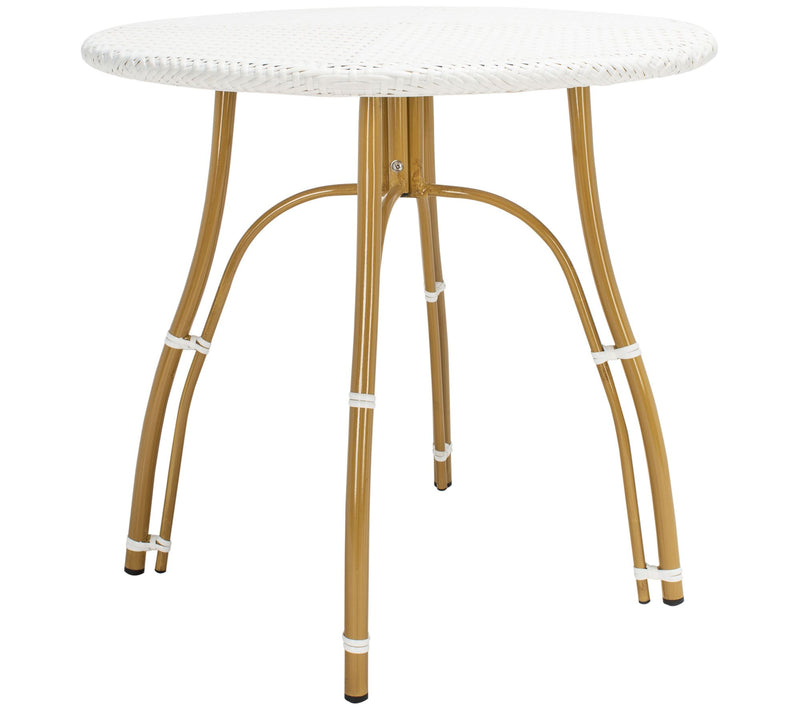 Safavieh Kylie Rattan Bistro Table — View 6