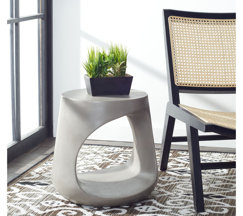 Safavieh Vikki Concrete Accent Table — View 10