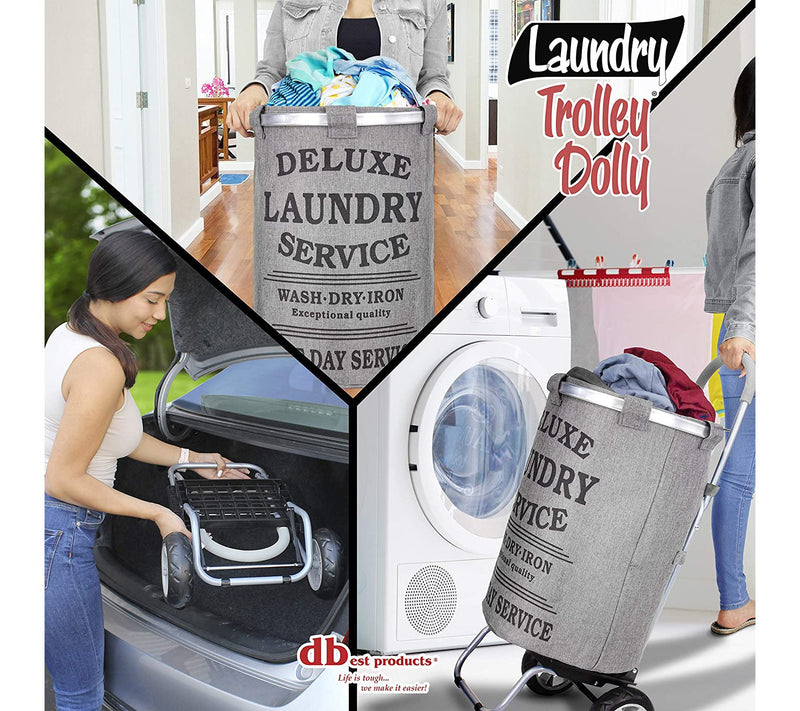 dbest products Laundry Trolley Dolly — View 9