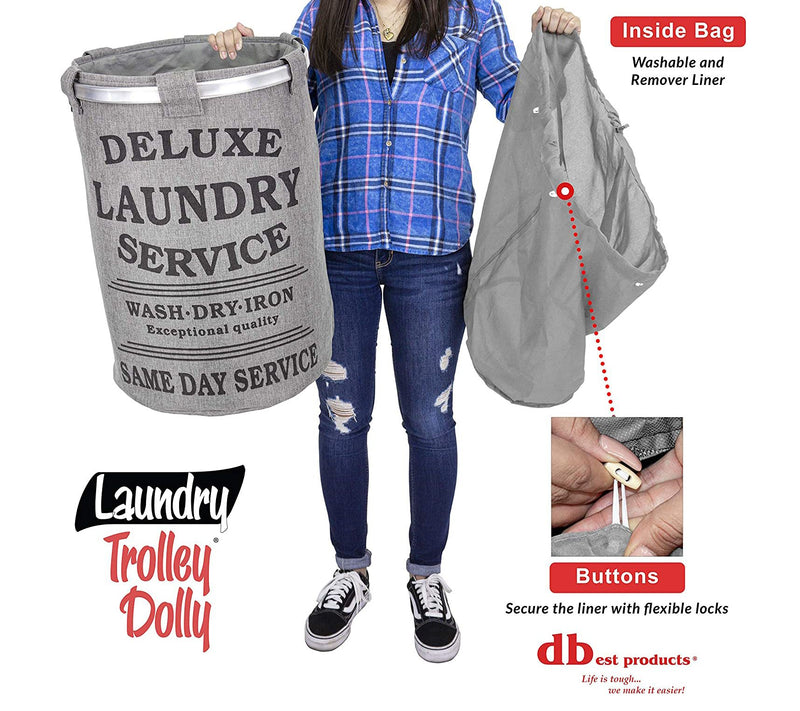 dbest products Laundry Trolley Dolly — View 11