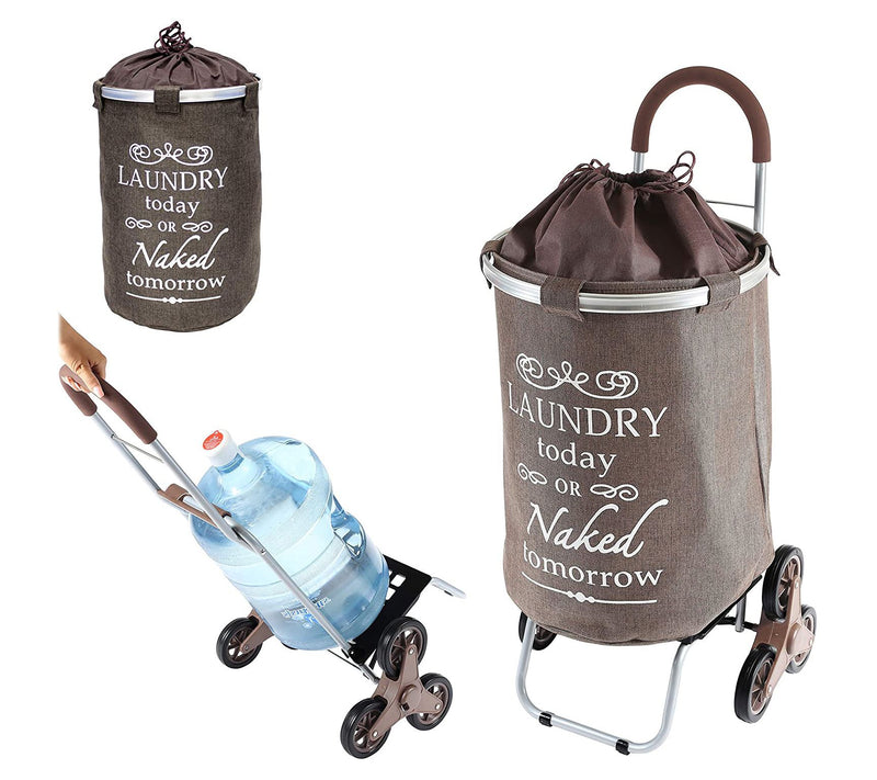 dbest products Stair Climber Laundry Trolley Dolly — View 5