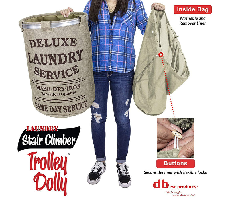 dbest products Stair Climber Laundry Trolley Dolly — View 11