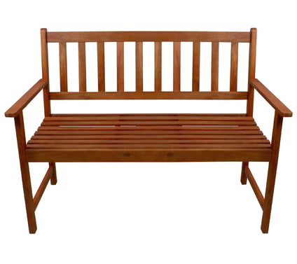 Northlight 48" Light Brown Acacia Wood Outdooratio Bench