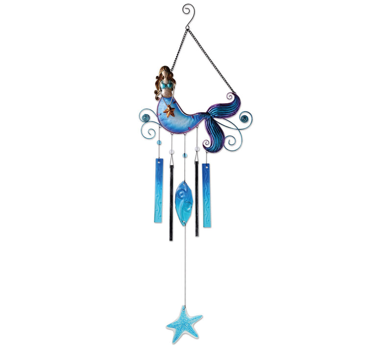 Sunset Vista Designs Mermaid Wind Chimes — Main view