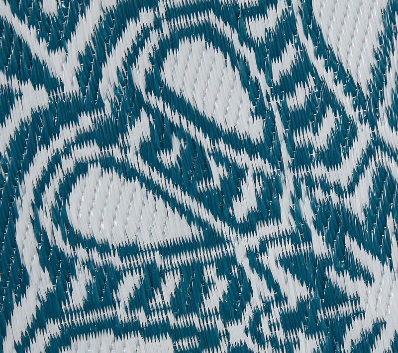 Design Imports Reversible Sunflower Outdoor Rug5' Round — View 10