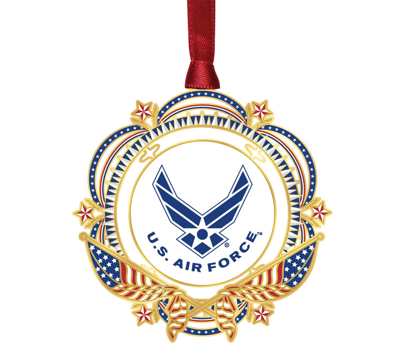Patriotic Air Force Ornament — View 3