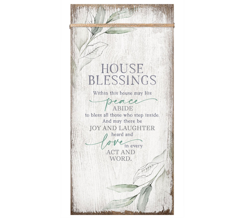 Dexsa House Blessings Wood Plaque — View 3