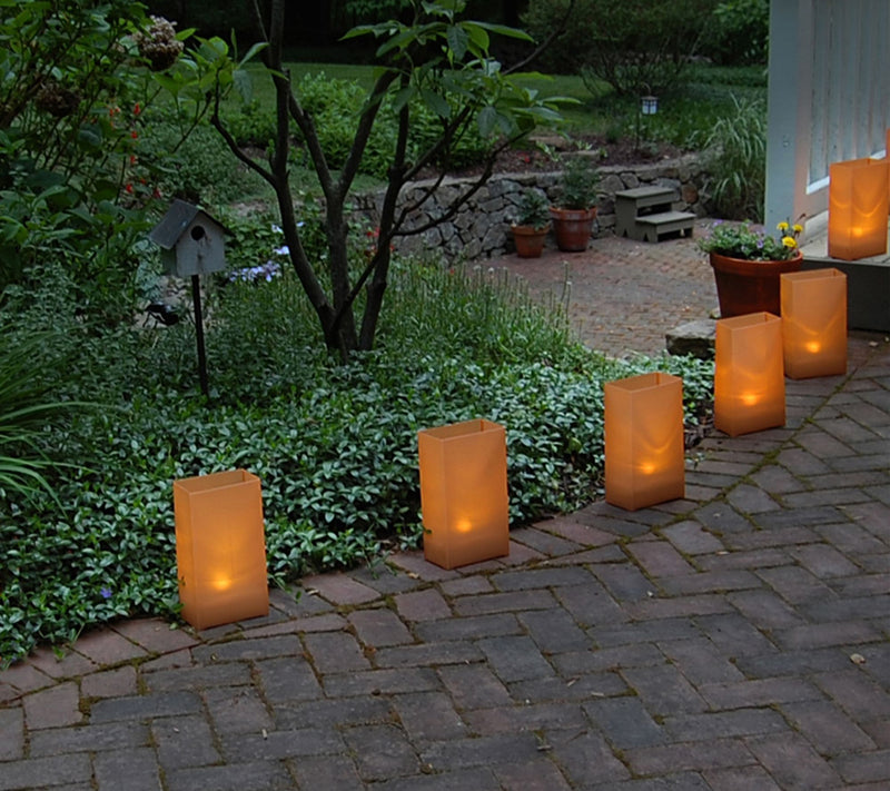 Electric LED Luminaria Kit- Tan (6 Count) — View 7