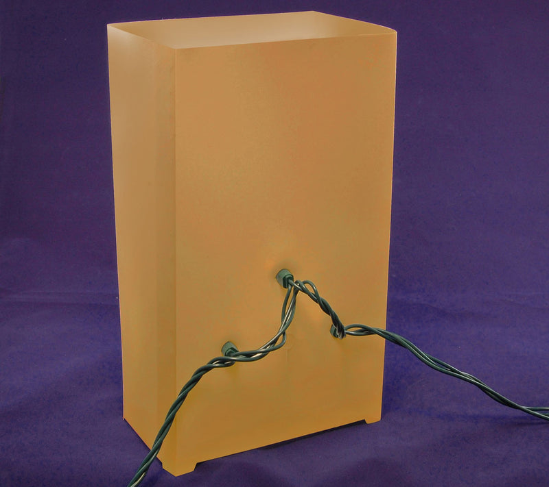 Electric LED Luminaria Kit- Tan (6 Count) — View 4