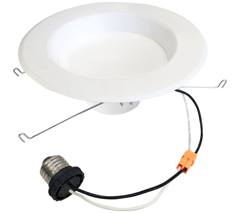 Bulbrite 5/6" Warm White Round LED Recessed Downlight, 4PK — View 4