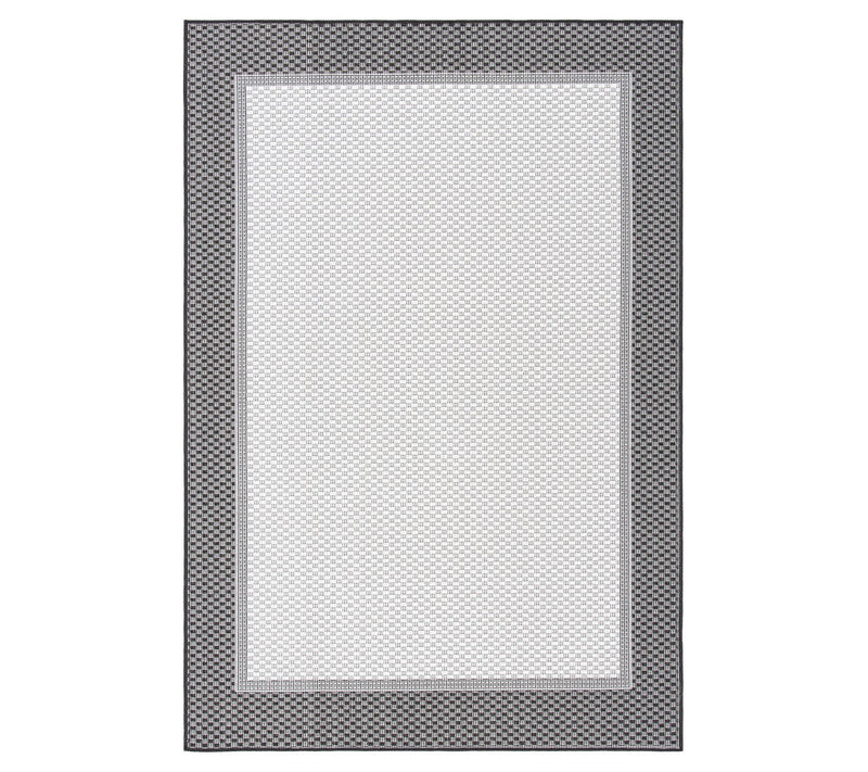 Martha Stewart In/Outdoor Charcoal 5'-5" X 7'-7" Rug — Main view
