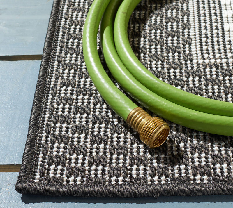 Martha Stewart In/Outdoor Charcoal 8' X 10' Rug — View 4