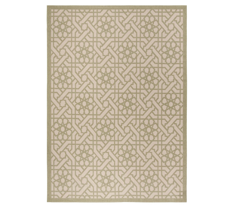 Martha Stewart Outdoor Triumph Lily Pad 2'7" x 5' Rug — Main view