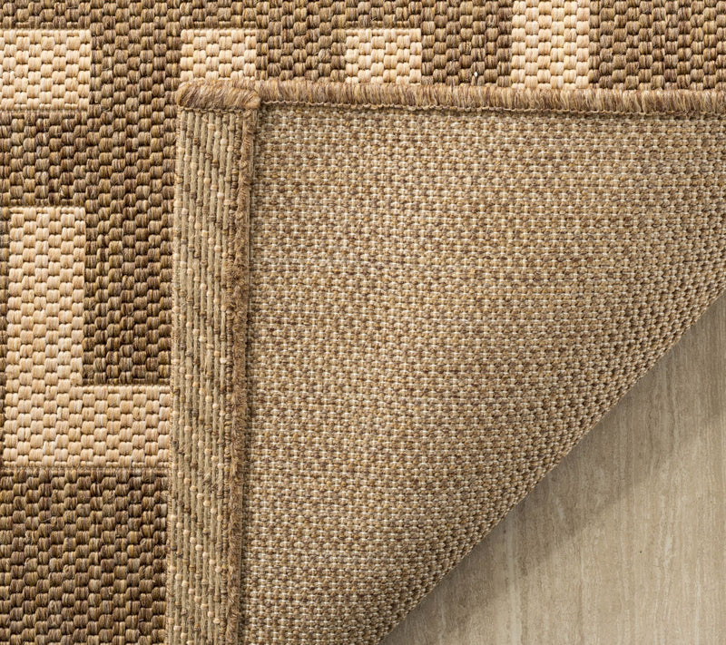 Martha Stewart Outdoor Deco Dark Beige 4' x 5'7" Rug — View 4