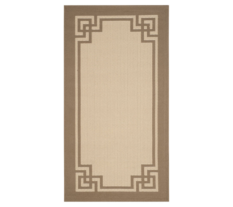 Martha Stewart Outdoor Deco Dark Beige 2'7" X 5' Rug — Main view