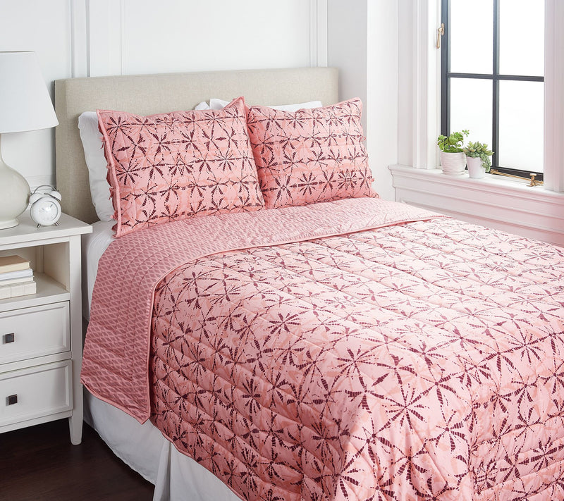 RM Rebecca Minkoff Reversible 100% Cotton Quilt Set - Kg — View 5