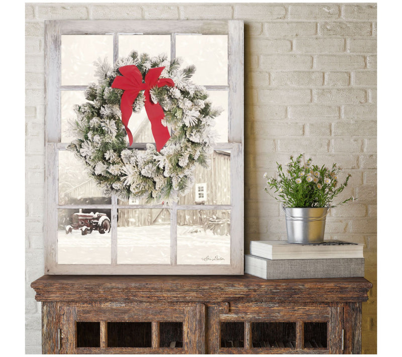 Courtside Market Winter Window 16" x 20" Canvas — View 4