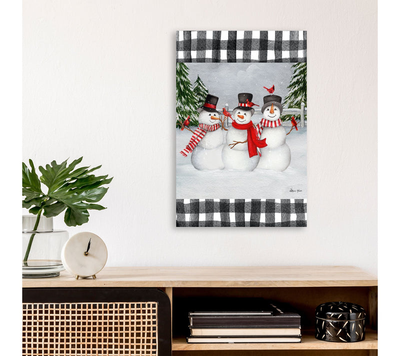 Courtside Market Winter Pals - Vertical 12x18 Canvas — View 6