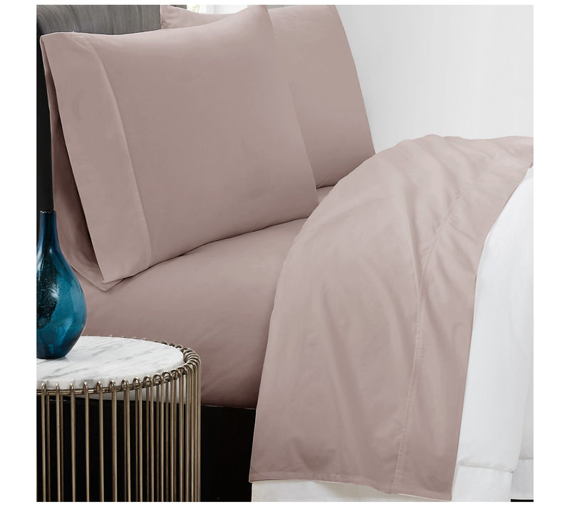 Vince Camuto 400TC Percale King 4 Piece Sheet Set — View 10