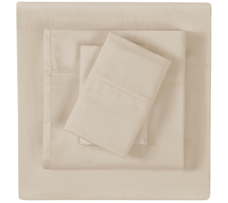 Vince Camuto 400TC Percale Queen 4 Piece Sheet Set — View 10