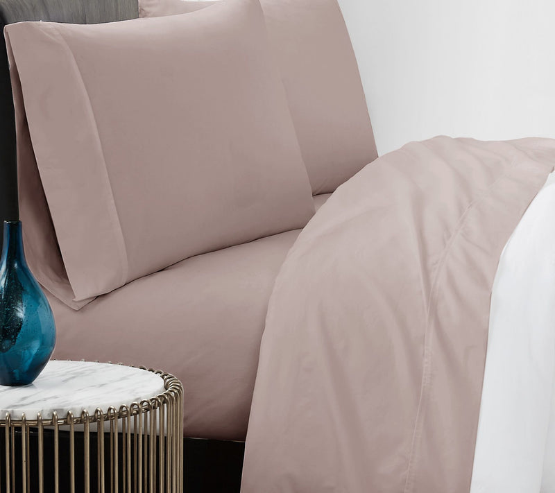 Vince Camuto 400TC Percale Queen 4 Piece Sheet Set — View 3