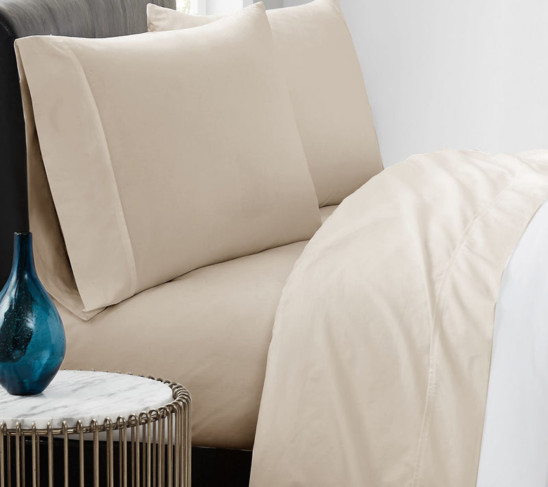 Vince Camuto 400TC Percale Queen 4 Piece Sheet Set — View 7