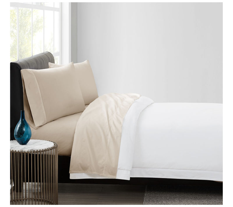 Vince Camuto 400TC Percale Queen 4 Piece Sheet Set — View 13