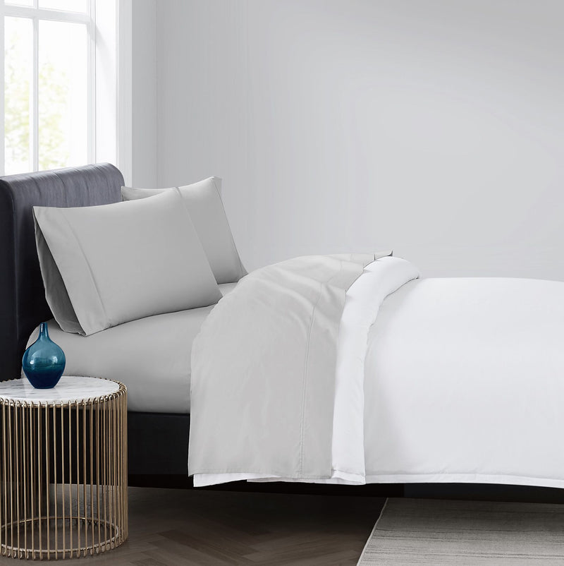 Vince Camuto 400TC Percale Full 4 Piece Sheet Set — View 13