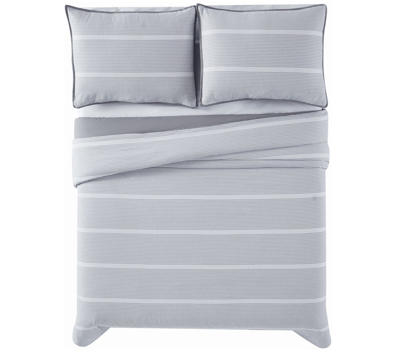 Brooklyn Loom Niari Yarn Dye Stripe Twin/Twin XL Comforter Set — View 9
