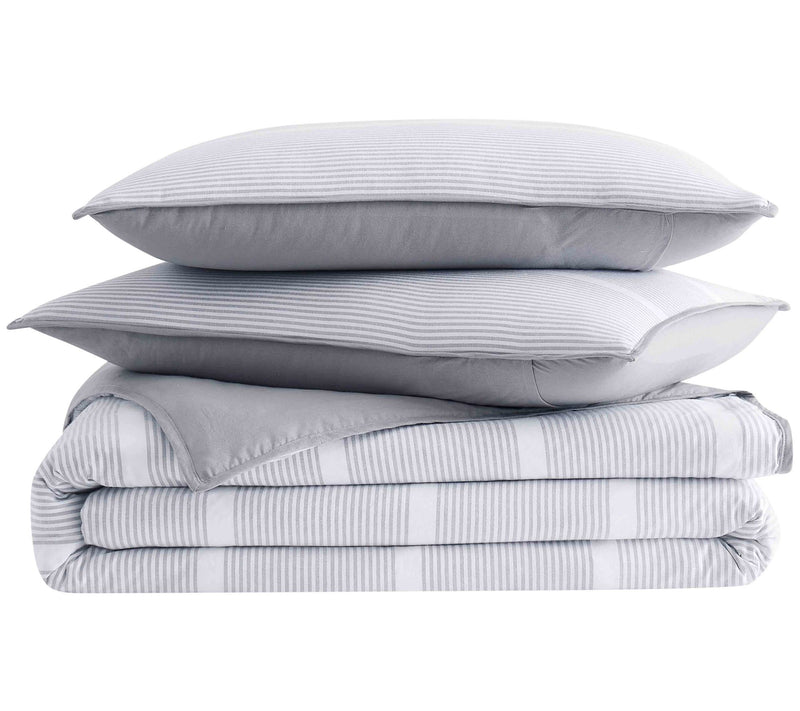 Brooklyn Loom Niari Yarn Dye Stripe Twin/Twin XL Comforter Set — View 6