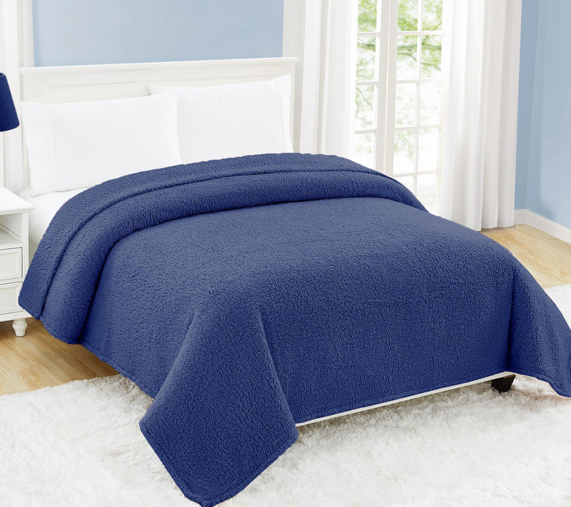 My World Cloud Sherpa Throw — View 9