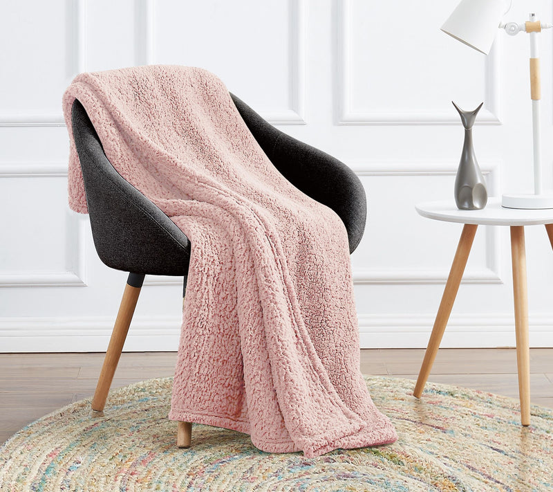 My World Cloud Sherpa Throw — View 14