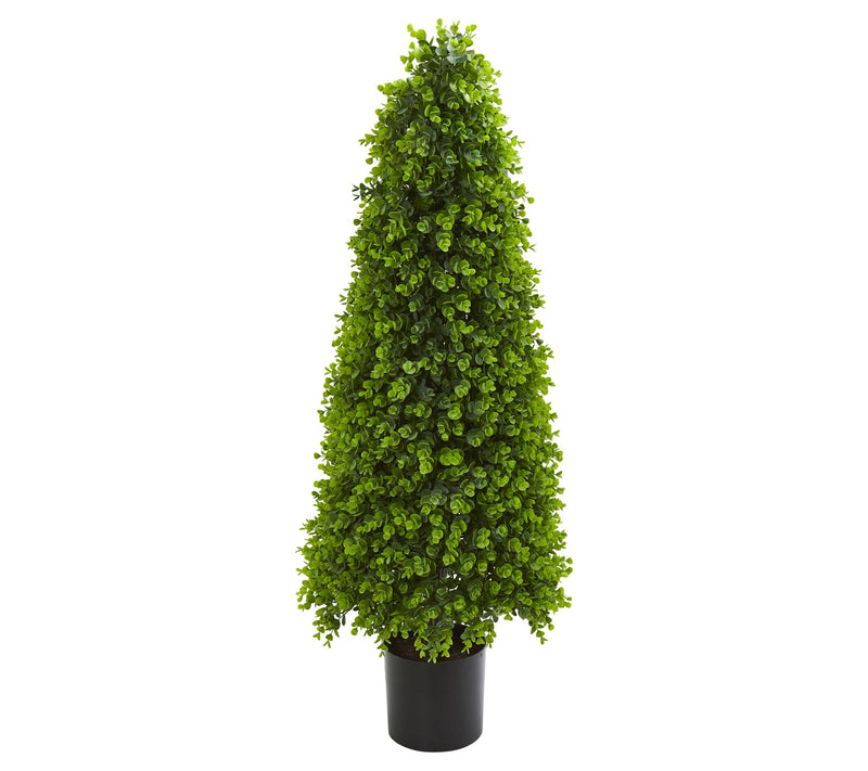 4' Eucalyptus Topiary Artificial Tree (Indoor/Outdoor) — Main view